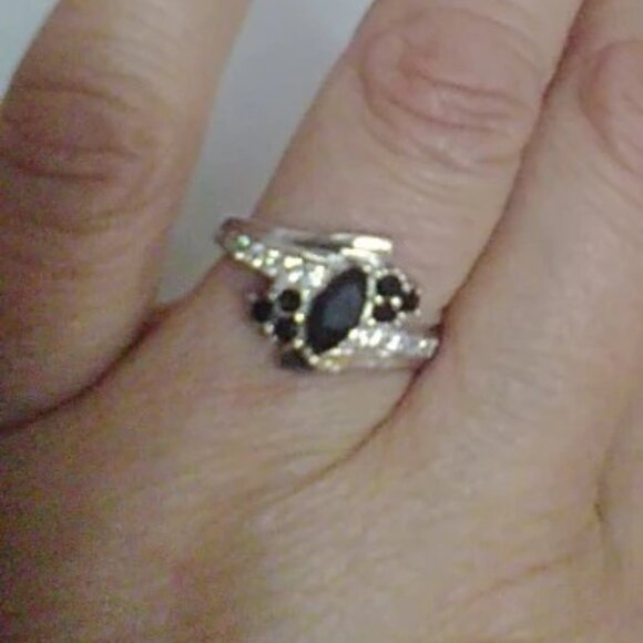 💝2/$20💝NWOT - Sterling Silver Classic Style Crystal Prong Setting Ring - 7 3/4 - Picture 13 of 13